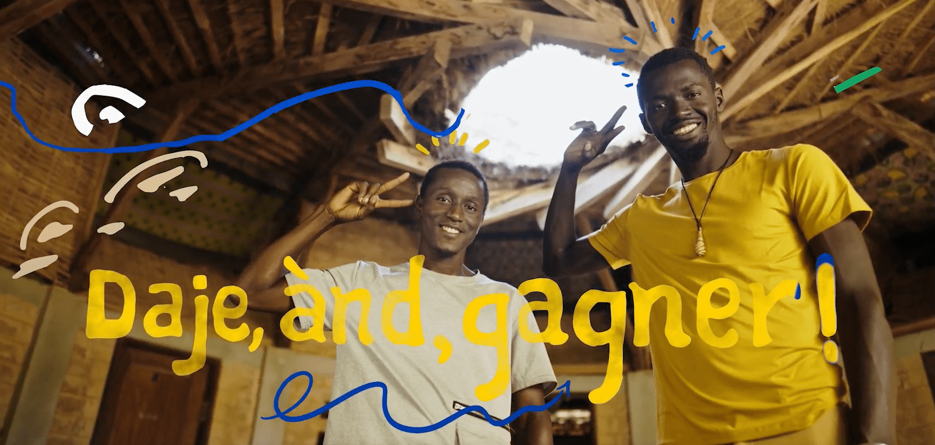 Dajé, ànd, gagner !